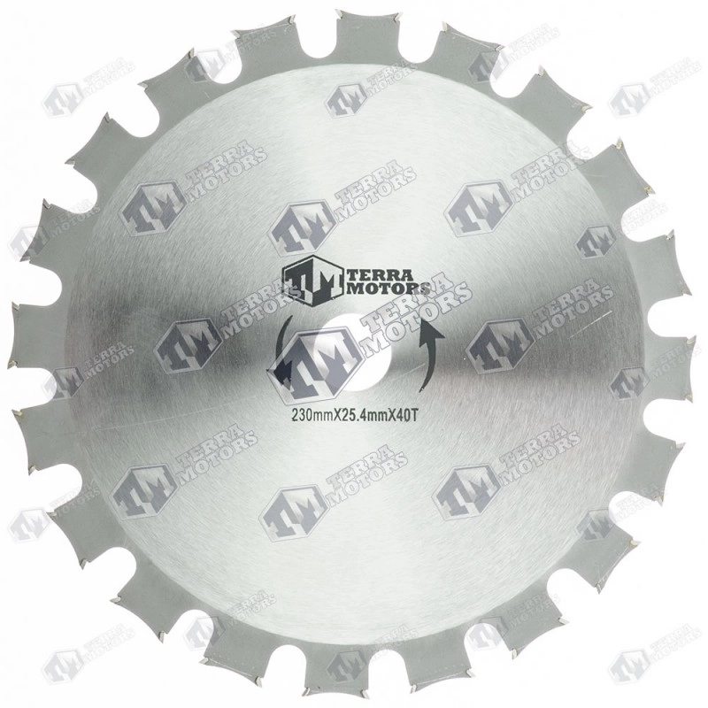 Disc motocoasa 40D - 230mm - 25.4mm - 2.2mm - Vidia - Sens dublu (Plin)